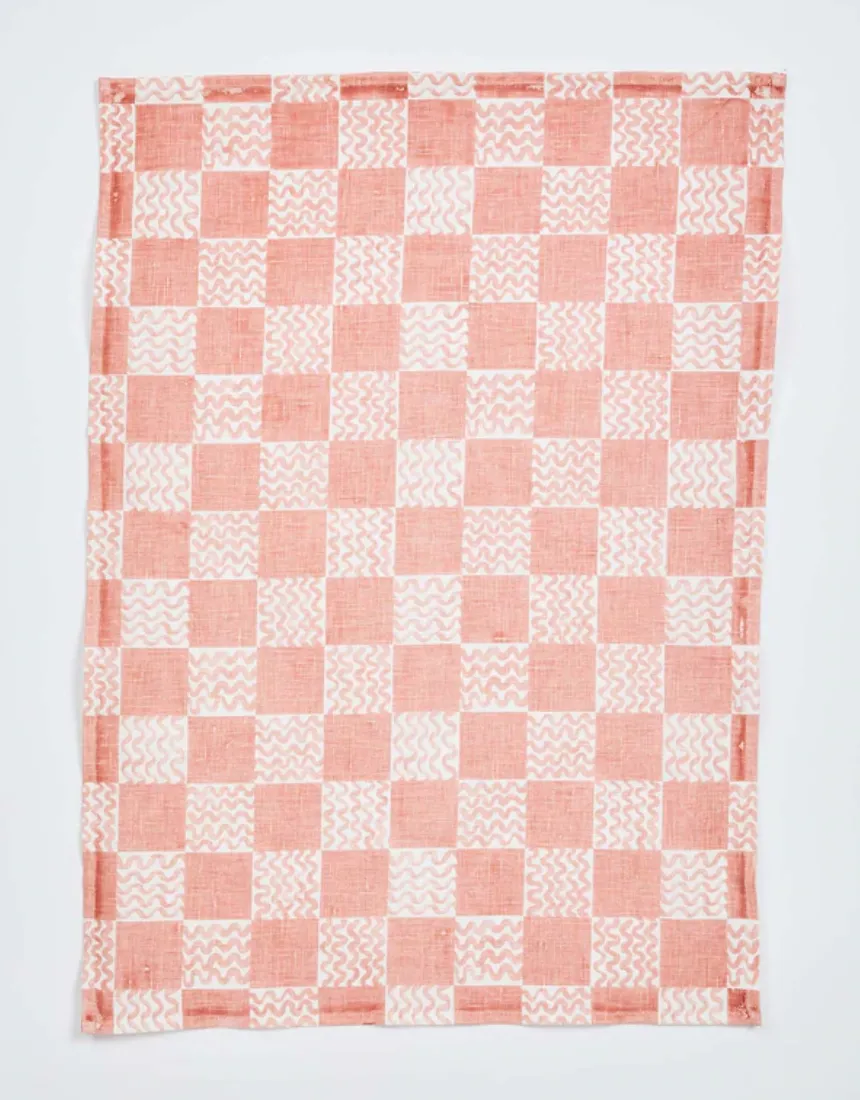 Bonnie and Neil - Tea Towel Drift Petal