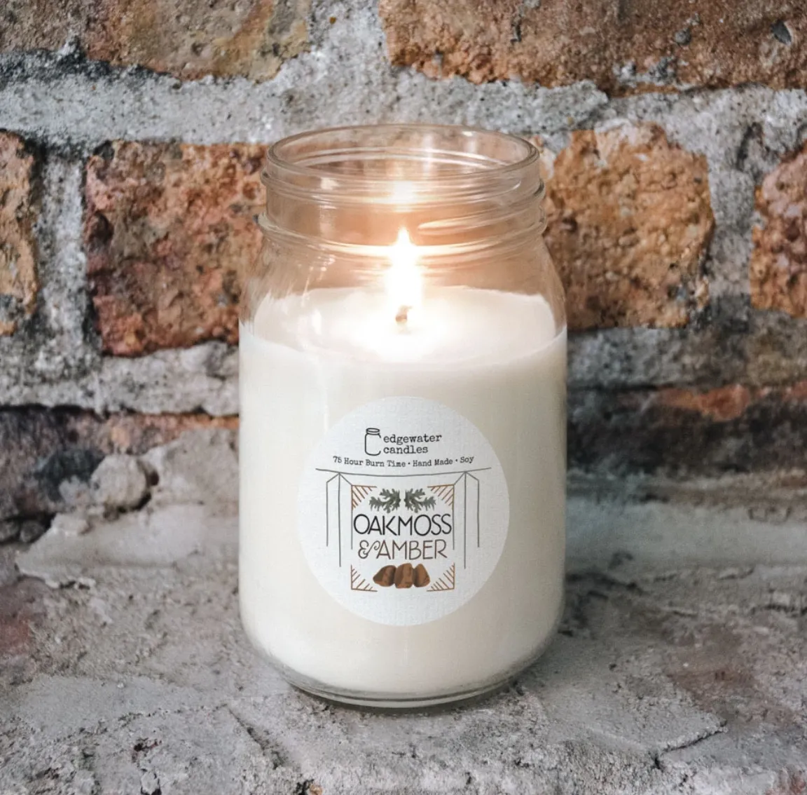 Oakmoss & Amber Candle