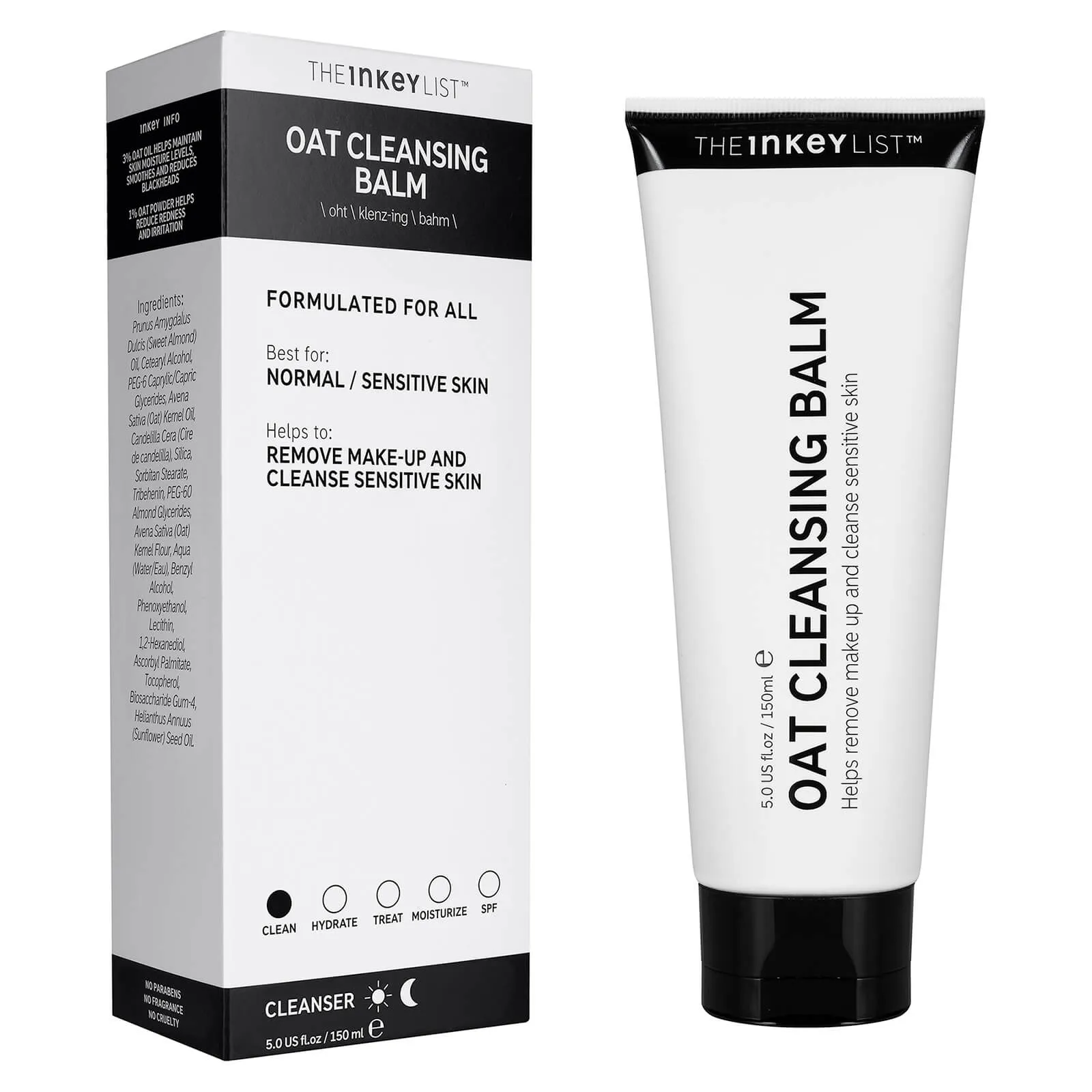 The INKEY List Oat Cleansing Balm