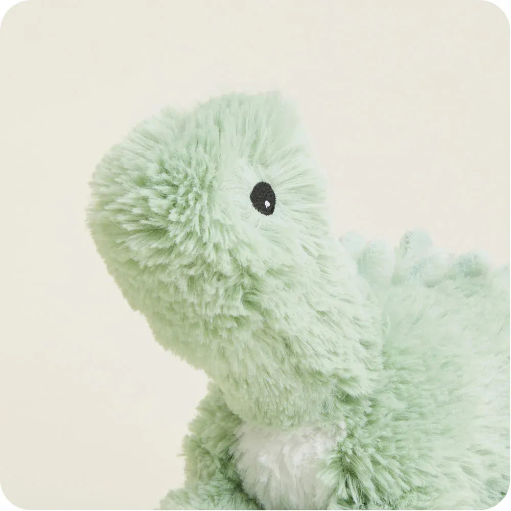 Warmies Green Long Neck Dinosaur